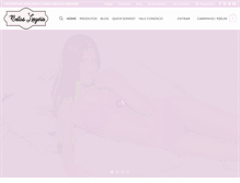 Tablet Screenshot of bellaslingerie.com.br